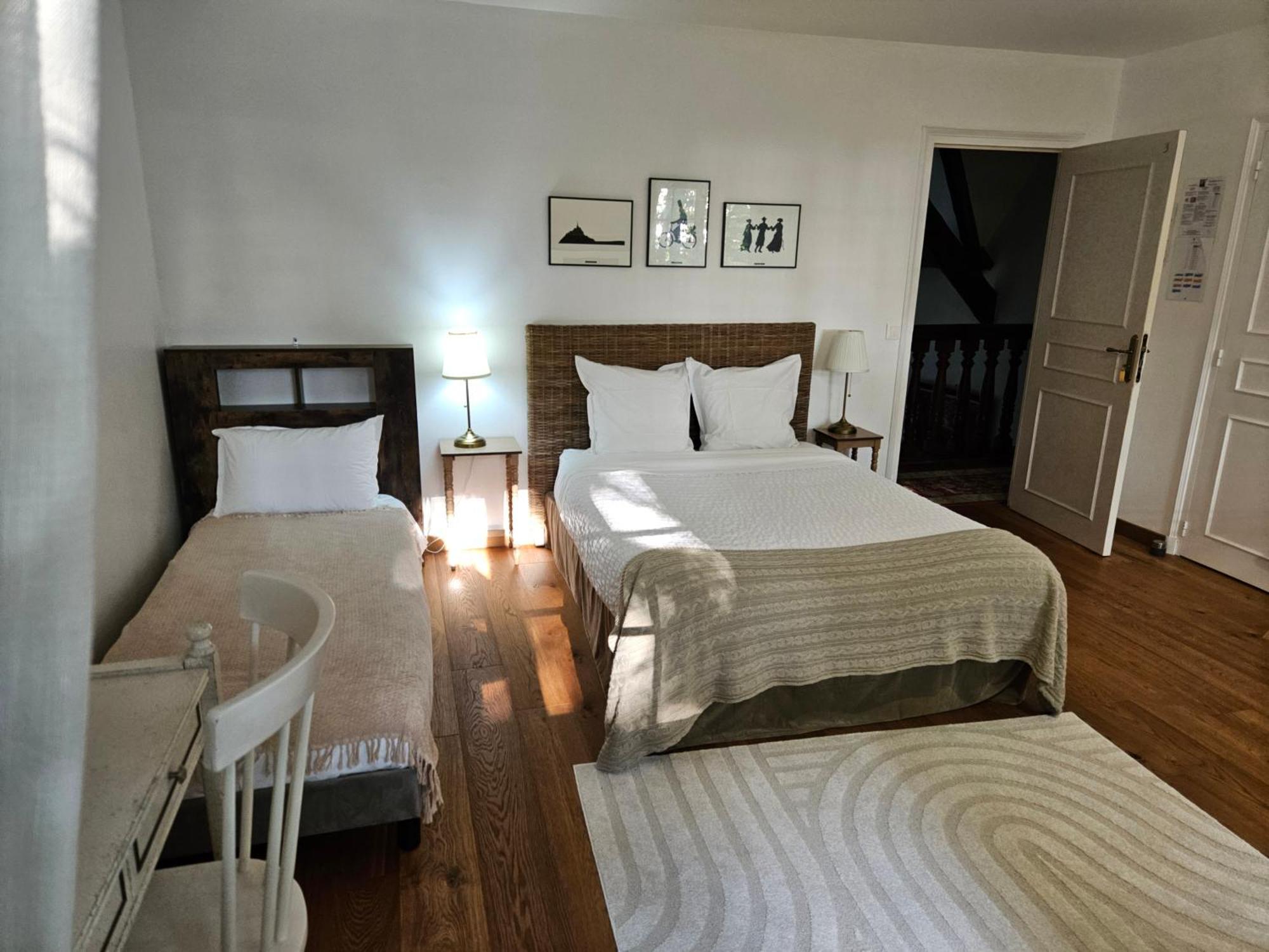 Bed&Breakfast Saultchevreuil, au Mont Saint Michel Villedieu-les-Poëles Exterior foto